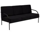 SPA 3 černý lak, látka SUE S 1 - látka černá